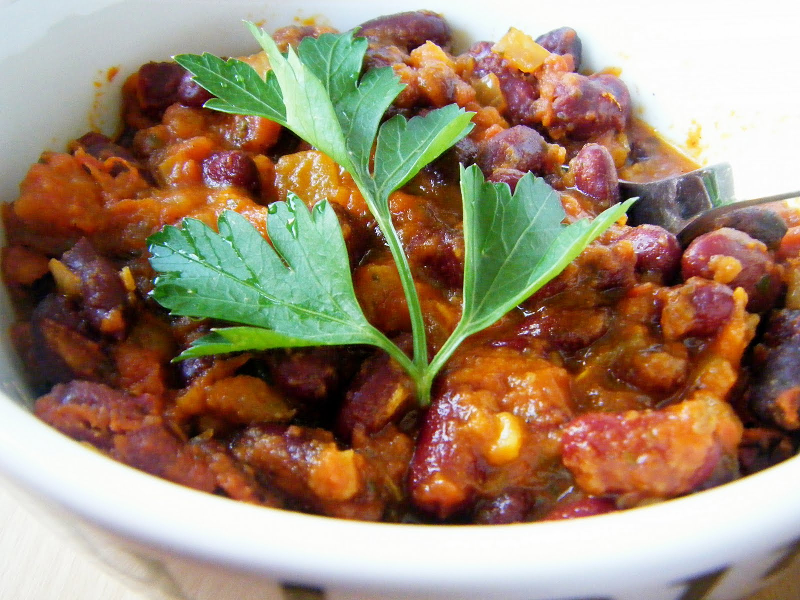 Chili sin Carne auf indisch | Sugar &amp; Spice