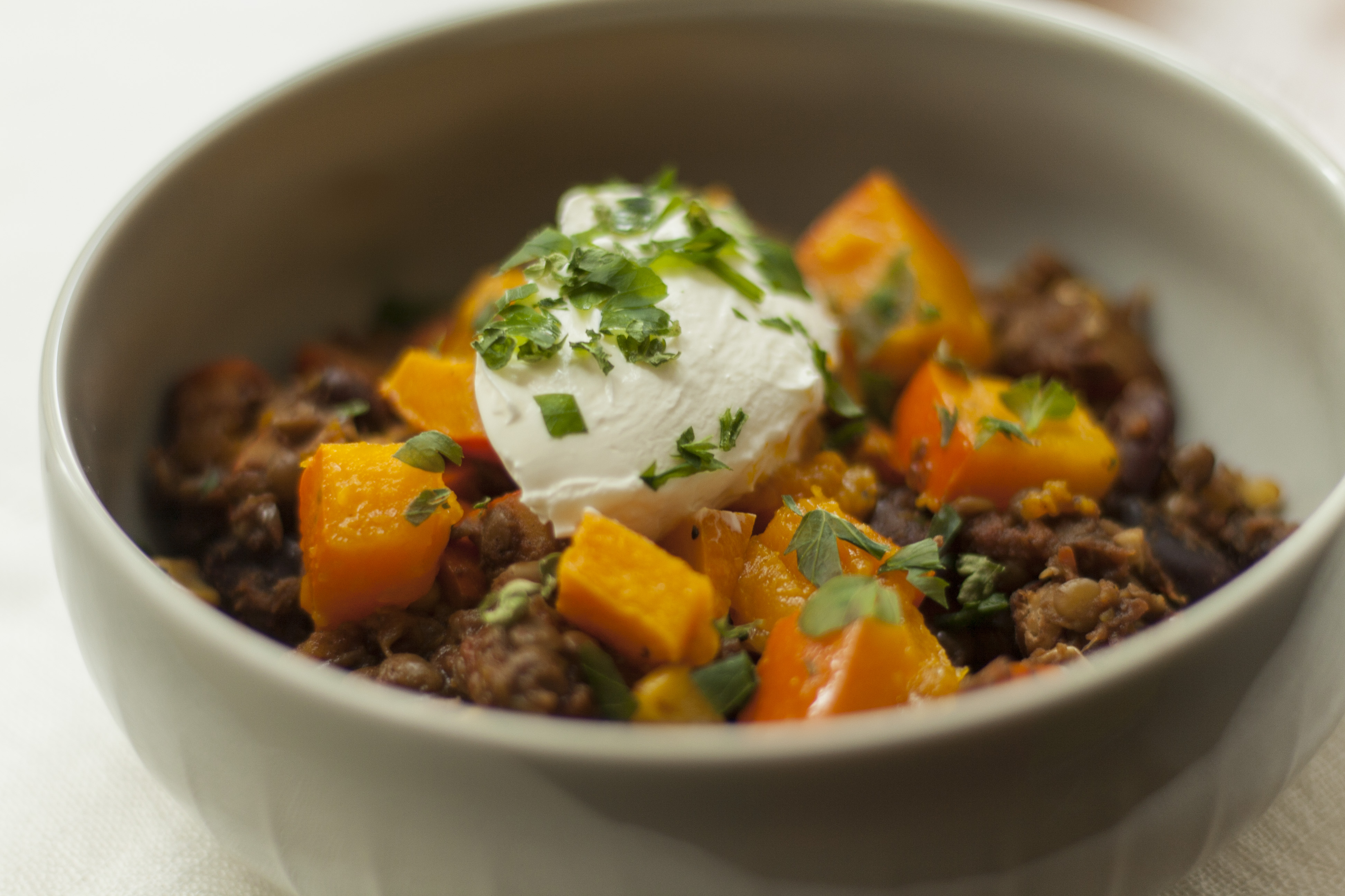 Kürbis-Linsen-Chili Kürbis-Linsen-Chili