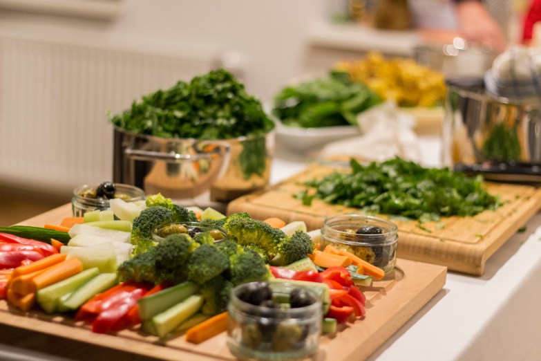 Kochen und Freunde Gemüse